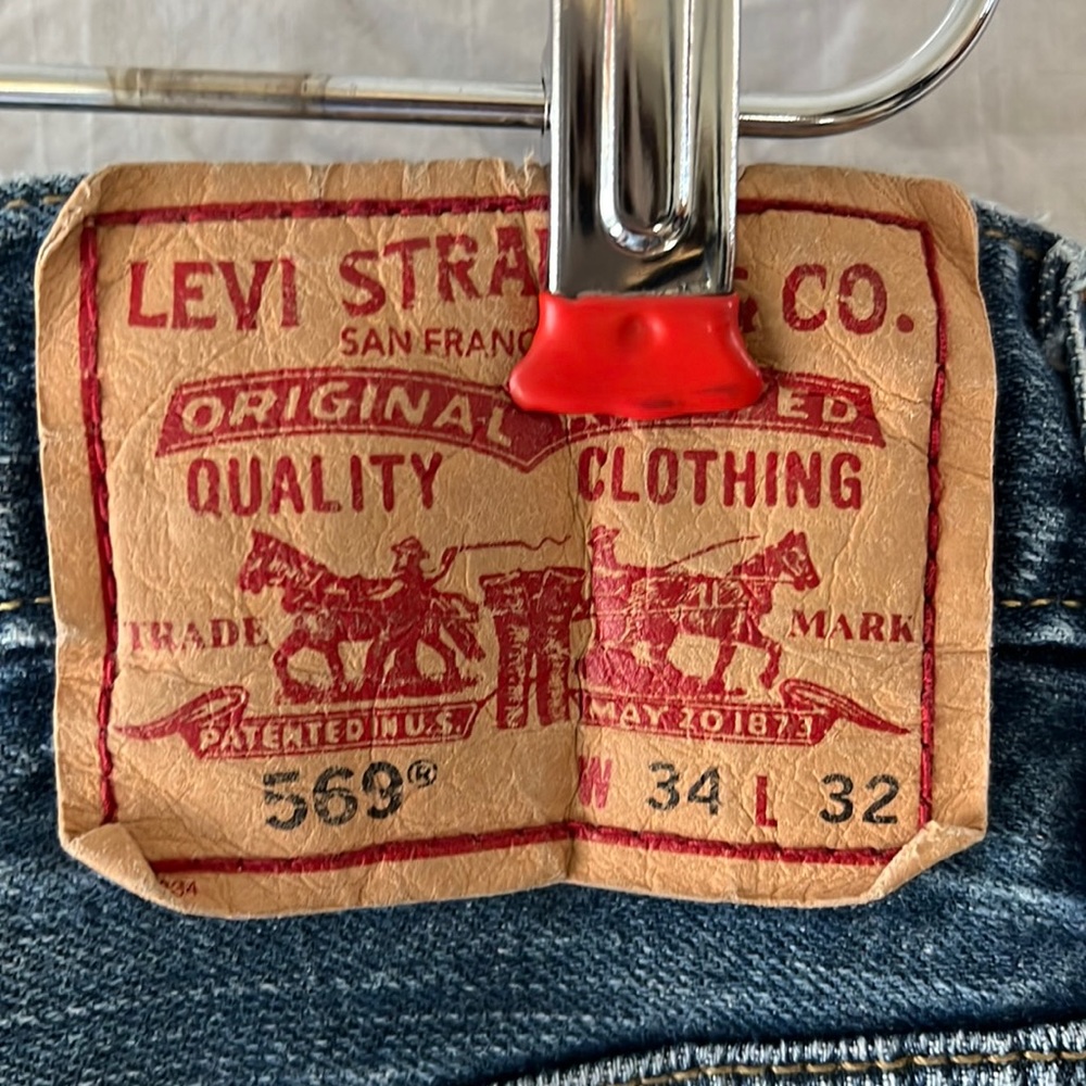 Men’s Levi’s 569 34x32 Loose Straight jeans